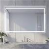 NeoArt Specchio bagno LED Antiappannamento Dimmerabile 10%-100% 3 Temperature Colore 3000K-6500K Touch con Memoria HD Specchio Bagno con Luce LED IP44 IP65 Impermeabile 100x60cm