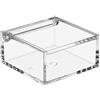VO design Publilancio srl 25X Scatola plexiglass portaconfetti 6x6x3 cm BOMBONIERA