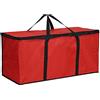 Totò Piccinni Borsa per Albero di Natale e Decorazioni Natalizie, Resistente e Impermeabile (Media 82x39x36cm. Per Alberi fino a 210 cm)