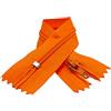 JYC CREATIVE 25 Chiusure Lampo in Nylon, 24 Colori e Misure, Cerniera per Cucire, Chiusure Lampo per Cucire su Vestiti, Tessuti, Chiusuri Lampo al Metro n.3, 25 x 60 cm, arancione 157