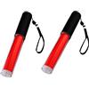 Folpus 2 LED di Sicurezza Stradale Da 26 Cm, con Due Modalità di Lampeggio, Lunghezza 10,2 Pollici, Alimentate Da 3 Batterie AA