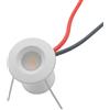 VR VETRINEINRETE Vetrineinrete® Kit di 5 mini faretto incasso cielo stellato 1W punto luce per doccia sauna istallazione interno e esterno IP65 (Luce Calda 3000k)