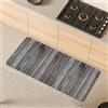 Comart - Tappeto Cucina Malaga - Passatoia 100% PVC - Antimacchia - Antiscivolo - Impermeabile - Tappetino Lavabile in Lavatrice - Corsia Moderna per Cucina e Corridoio - Legno Grigio - 55x130 cm