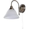 Lindby Applique dimmerabile (Antico) colore Bianco, in Vetro ad es. Soggiorno & Sala da pranzo applique