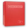 Instant Project Album Fotografici da 200 Foto Color Pastello per Foto 10x15 - Portafoto a Tasche Vari Colori Allegri a Scelta con Spazio Memo Centrale per Scrivere e Porta Cd (Rosso)