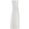 Gsycle Vaso da fiori in plastica, vaso alto infrangibile in stile nordico Vaso moderno estetico per matrimoni Soggiorno Sala da pranzo Decorazioni per la casa (Un tipo piccolo bianco)