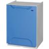 GrecoShop Pattumiera Cassonetto Modulo Componibile per Raccolta Differenziata Blu