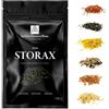 Spirituellementbien Incenso Storax - 100% resina pura e autentica a forma di grani 100 g - per affumicatore o bruciatore di profumo - pulizia - protezione - armonia - alternativa ai bastoncini di incenso/coni