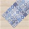 IlGruppone Tappeto Cucina Antiscivolo Made in Italy Passatoia Antimacchia Multiuso Corridoio Soggiorno Lavabile in Lavatrice - 50x350 - Santorini