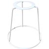 predolo Paralume Telaio Anello Lampada Da Tavolo, Paralumi Telaio in Ferro per Base Lampada E27, Supporto in Ferro Durevole Supporto per Lampada Fai-Da-Te per Soggiorno, 12 Cm X 12 Cm