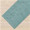 IlGruppone Tappeto Passatoia in Vero Bamboo Tappeto Cucina Ingresso in Legno Antiscivolo Aderente Lavabile E Antimacchia Tagliabile - Bordeaux - 50x100 cm