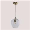 SKLUM Lampada da soffitto Taylor in ferro e vetro -