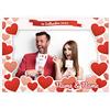 LARGE FORMAT Cornice per Selfie Personalizzata | Cornice per Feste ed Eventi aziendali 100 x 70_cm, a tema Love San Valentine - Graf 6