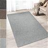 casa pura Tappeto passatoia Carlton, in Tessuto Piatto, Motivo discreto, Disponibile in Diverse Misure, Come Runner da Cucina, corridoio (Grigio Chiaro, 80 x 150 cm)