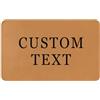 LLLGSH Zerbino Personalizzato - Zerbino di Benvenuto Personalizzabile - Zerbini Domestici Personalizzati - Tappeto D'ingresso Antiscivolo Naturale Ideale per l'Ingresso della casa - 40 x 60 cm