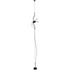 FLOS Parentesi Lampada a Sospensione a Luce Diretta, Lampada di Design da A. Castiglioni e P. Manzù, Lampada per Interni con Cavo 4000 mm, 220-250 V, 150 W, Colore Nero