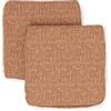 PARAMAISON Cuscini Coprisedia Shabby Chic Unito, Set da 2 pezzi, Imbottito, con Fascia Elastica, Sfoderabile, 40x40 cm, Vari Colori