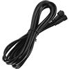 Chenxu led Cavo di Prolunga per faretto da incasso a pavimento 2 m 4 pin Nero IP67