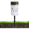 Generico Lampada da Cimitero | Lampada a LED da Giardino - Decorazione Illuminazione a Pannello Solare per Sentieri Cimitero Giardino con Luce a Ricordo