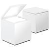 Cini & Nils Cuboluce Classic Bianco Lucido Lampada E14LED ad emissione indiretta Flusso Luminoso 206lumen Temperatura di Colore Bianco Caldo 2700K
