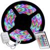 Universo Striscia 300 LED RGB 5 metri 35W 15 colori 4 giochi luce multicolore cromoterapia strip adesiva auto barca camper 12V