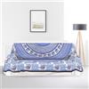 BANZAII TEXTILE INNOVATOR ONLINE Banzaii telo mare maxi antisabbia, copriletto, copridivano, copritutto in cotone 210x230 cm Elefante Blu