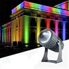 LGJEGD 10W Proiettore da Esterno LED con Angolo di Fascio Stretto, IP67 Impermeabile ha portato la Luce Spot AC 85-265V Illuminazione (Color : Red, Size : 10W)