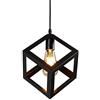 Mengjay Lampade a Sospensione Vintage Industriale Plafoniera Lampada da Soffitto Lampadario In Ferro Pendente Vintage Industrial,Metallo Gabbia E27 Luci Portalampada.