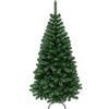 MAURY'S IL NUMERO UNO DEL RISPARMIO Maury's Albero di Natale Roccaraso Verde Classico Artificiale Folto Effetto Realistico Decorazione Natalizia (Verde - 210 Cm)