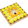 Deco Express Lumini Candele Profumate Piccole, 4 o 8 Ore Durata Candele Alla Citronella - Confezione da 50 o 100 (4 Ore x 50)