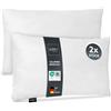 LILENO HOME Cuscino in microfibra, 30x50 cm, lavabile fino a 95°, con cerniera