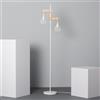 LEDKIA LIGHTING LEDKIA Lampada da Terra Monah Bianco