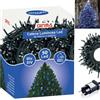 GINMA - Luci Natale Interno e Esterno LED con 8 Effetti Luce, Certificate, Basso Consumo e Impermeabili (Blu, 3 metri (50 LED))
