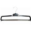 HOME & LAUNDRY Grucce in Plastica per Pantaloni 35 Cm con Spugna Antiscivolo e Gancio Girevole (Pacco da 10)