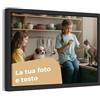 Cimpress Tela Personalizzata con Foto e Cornice, 20 × 30 cm, personalizzabile con immagine o testo, decorazione da parete per casa o ufficio, artwork moderno, regalo fotografico personalizzato