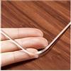 Generico Tovaglia Protettiva Trasparente 35x105cm, 1.5 mm PVC Resistente all'Olio Intenso, Resistente all'Olio per Salotto e Area Pranzo Formale