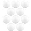 MCE-Commerce A010013 - Palline in polistirolo, 10 pezzi, in EPS, bianco, Ø 100 mm
