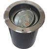 AMDHZ Faretti da Incasso for Esterni Angolo Regolabile COB Faretto Illuminazione Albero IP67 Impermeabile AC85-265V Giardino, Terrazza, Muro di Pietra, Alberi (Color : Warm Light, Potenza : 30W)