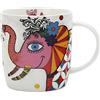 Maxwell & Williams - Tazza con mucca Betsy, in porcellana, multicolore, Porcellana, Princess (Elephant)