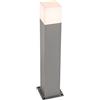Qazqa denmark - Palo da giardino Moderno - 1 luce - L 12 cm - Grigio - Moderno - Illuminazione esterna