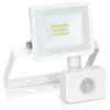 Aigostar Faretto con Sensore di Movimento,10W 900lumen Faro LED Esterno,Bianco Naturale 4000k,IP65 Impermeabile Faretti LED per Giardino, Cortile,Patio,Garage...