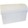 sufe Formoso Baule Scatola Porta Buste Matrimonio Nozze Avorio 38X23X25 CM Senza Decorazione Art 13022
