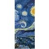 A.Monamour Adesivo Porta Autoadesiva La Notte Stellata Dipinto Di Vincent Van Gogh Vinile PVC Adesivi per Porte Interne 3D Pellicola Adesiva Poster Sticker Murale Parete Carta da Parati