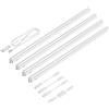 Parlat Apparecchi LED sottopensile Rigel, 87,3 cm ciascuno, con interruttore (bianco caldo, 39,268W, 1002lm ciascuno, 130°) set da 4
