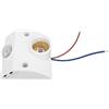 Generic Presa Luminosa con Sensore di Movimento E27 Regolabile per Illuminazione Dell'armadio a Risparmio Energetico 90-240 V