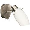 Philips Lighting 509901710 Usagi Spot Singolo, Acciaio Spazzolato e Vetro Satinato, Bianco