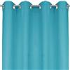 Bestlivings - Tenda opaca turchese con occhielli, 140 x 225 cm (larghezza x lunghezza), disponibile in molte dimensioni e colori