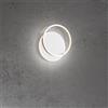 Perenz Plafoniera Contemporanea Orbit Alluminio Bianco Oro Led Integrato 43W