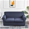 ELYSYSRL Copridivano 2/3/1 posti con Braccioli Stretch con Cuscino Separati Elastico Decorazione del Soggiorno (Color : #24, Size : 2 posti)