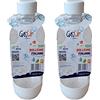 Gas-Up GAS UP 2 Bottiglie da 1 lt. per gasatore